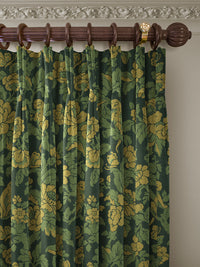 Drunken Monkey 'Jungle' Recycled Velvet Sample