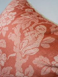 Drunken Monkey 'Melon' Velvet Cushion