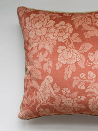 Drunken Monkey 'Melon' Velvet Cushion