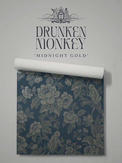 Drunken Monkey Wallpaper Sample