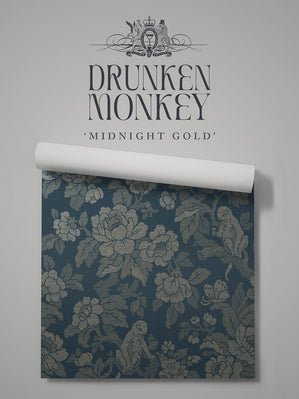Drunken Monkey Wallpaper Sample