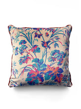 Load image into Gallery viewer, Sample Sale: Where The Wildflowers Grow &#39;Warhol&#39; Velvet Piped Cushion