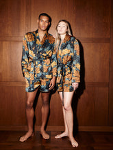 Load image into Gallery viewer, Divine Savages X Byroses All Gender Satin Pyjama Shorts