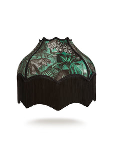 Jungle Faunacation Fringed Lampshade