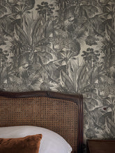 Load image into Gallery viewer, Faunacation &#39;Monochrome&#39; Faux Suede Wallpaper By The Metre