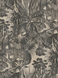 Faunacation 'Monochrome' Faux Suede Wallpaper Sample