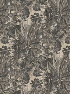 Faunacation 'Monochrome' Faux Suede Wallpaper By The Metre