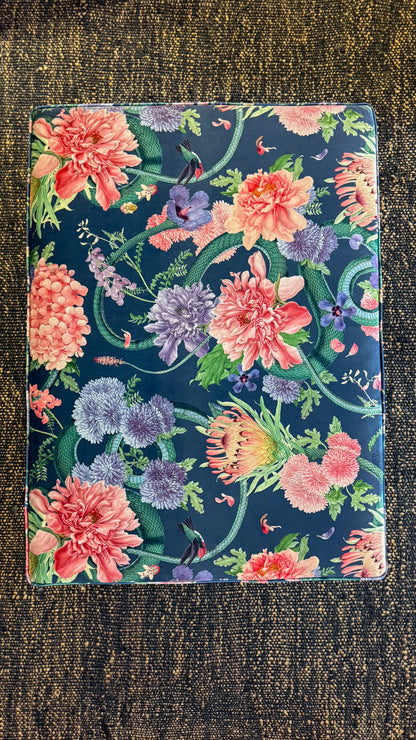 Sample Sale: Forbidden Bloom Velvet Ottoman