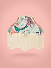 Load image into Gallery viewer, Forbidden Bloom &#39;Peppermint&#39; Fringed Bette Lampshade