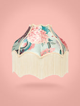 Load image into Gallery viewer, Forbidden Bloom &#39;Peppermint&#39; Fringed Bette Lampshade