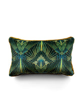 Load image into Gallery viewer, Gershwing &#39;Parakeet&#39; Rectangle Velvet Cushion