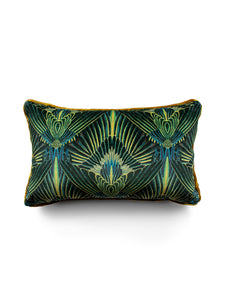 Gershwing 'Parakeet' Rectangle Velvet Cushion