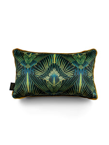 Gershwing 'Parakeet' Rectangle Velvet Cushion