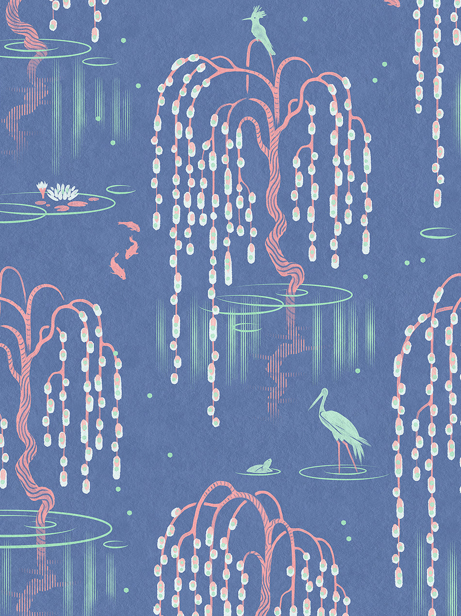 Kyoto Blossom Wallpaper Sample