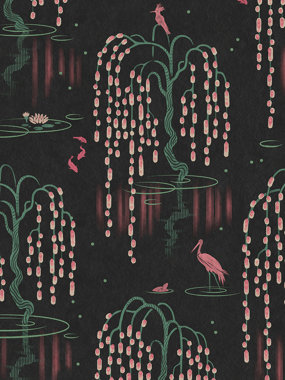Kyoto Blossom Wallpaper Sample