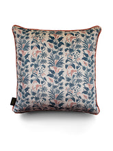 Load image into Gallery viewer, Little Botanize &#39;Terracotta Blue&#39; Velvet Cushion