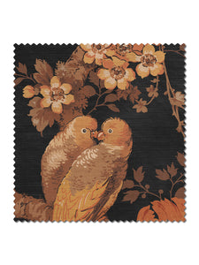 Lovebirds Linen Sample