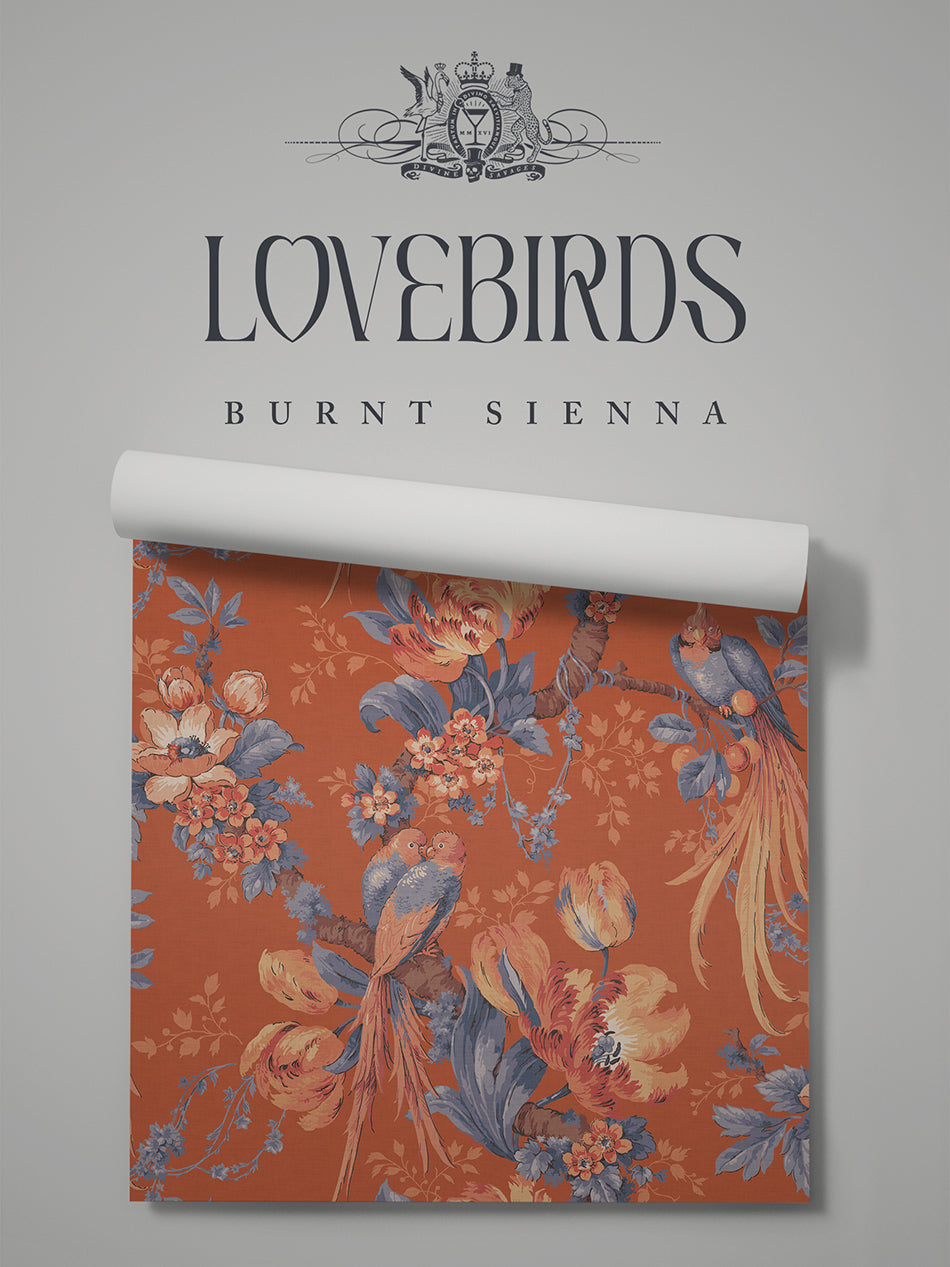 Lovebirds Wallpaper Sample