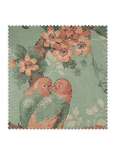 Load image into Gallery viewer, Lovebirds Recycled Velvet Sample