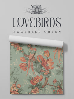 Lovebirds Wallpaper Sample