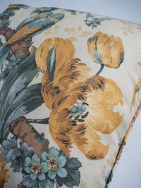 Lovebirds 'Honey' Linen Cushion