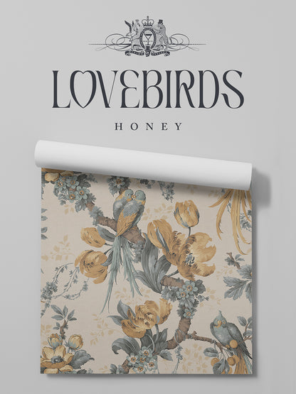 Lovebirds Wallpaper Sample