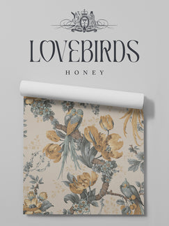 Lovebirds Wallpaper Sample