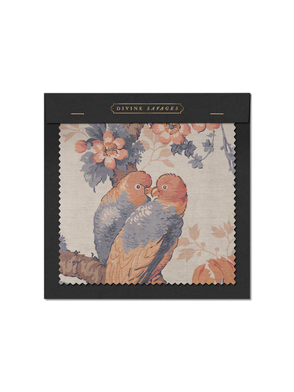 Lovebirds Recycled Velvet