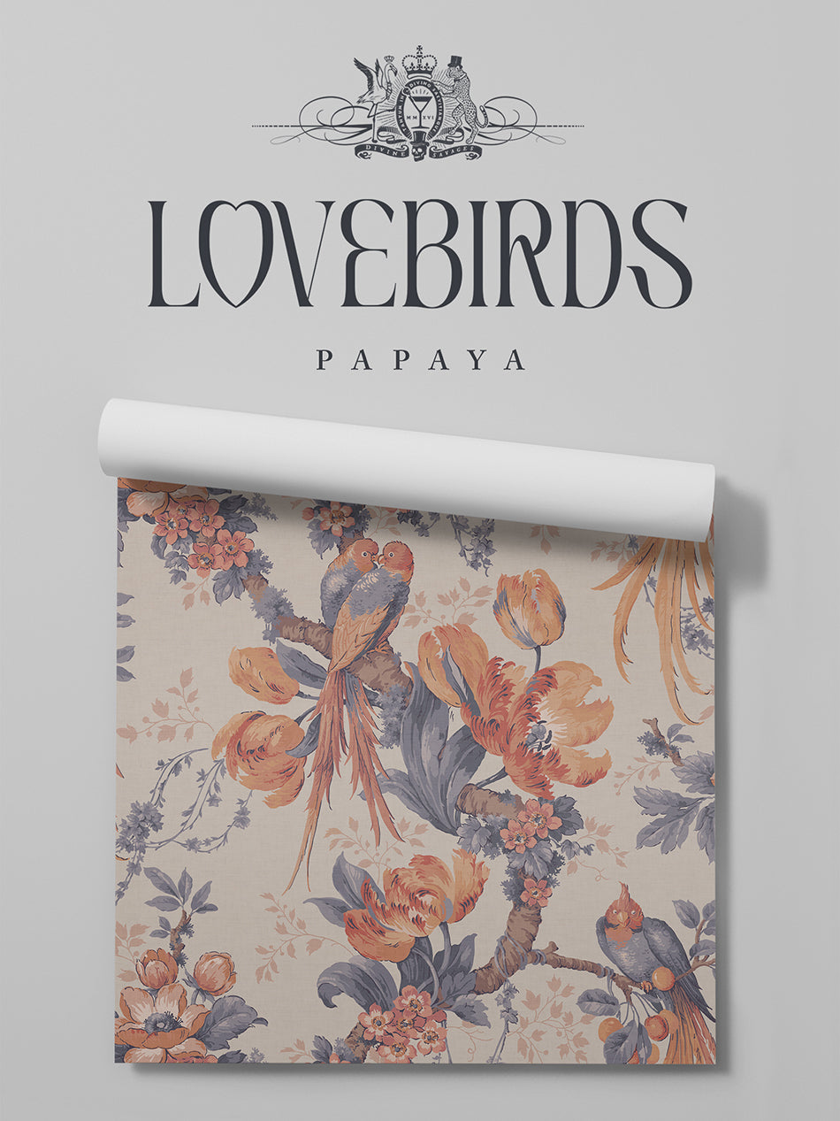 Lovebirds Wallpaper Sample