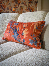 Load image into Gallery viewer, Lovebirds &#39;Sienna&#39; Rectangle Velvet Cushion