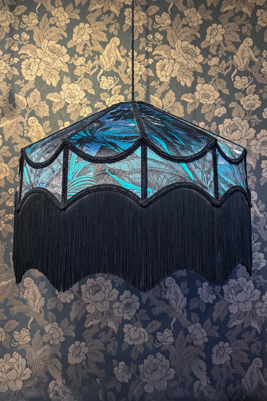 Sample Sale: Nocturnal Faunacation 23" Lampshade