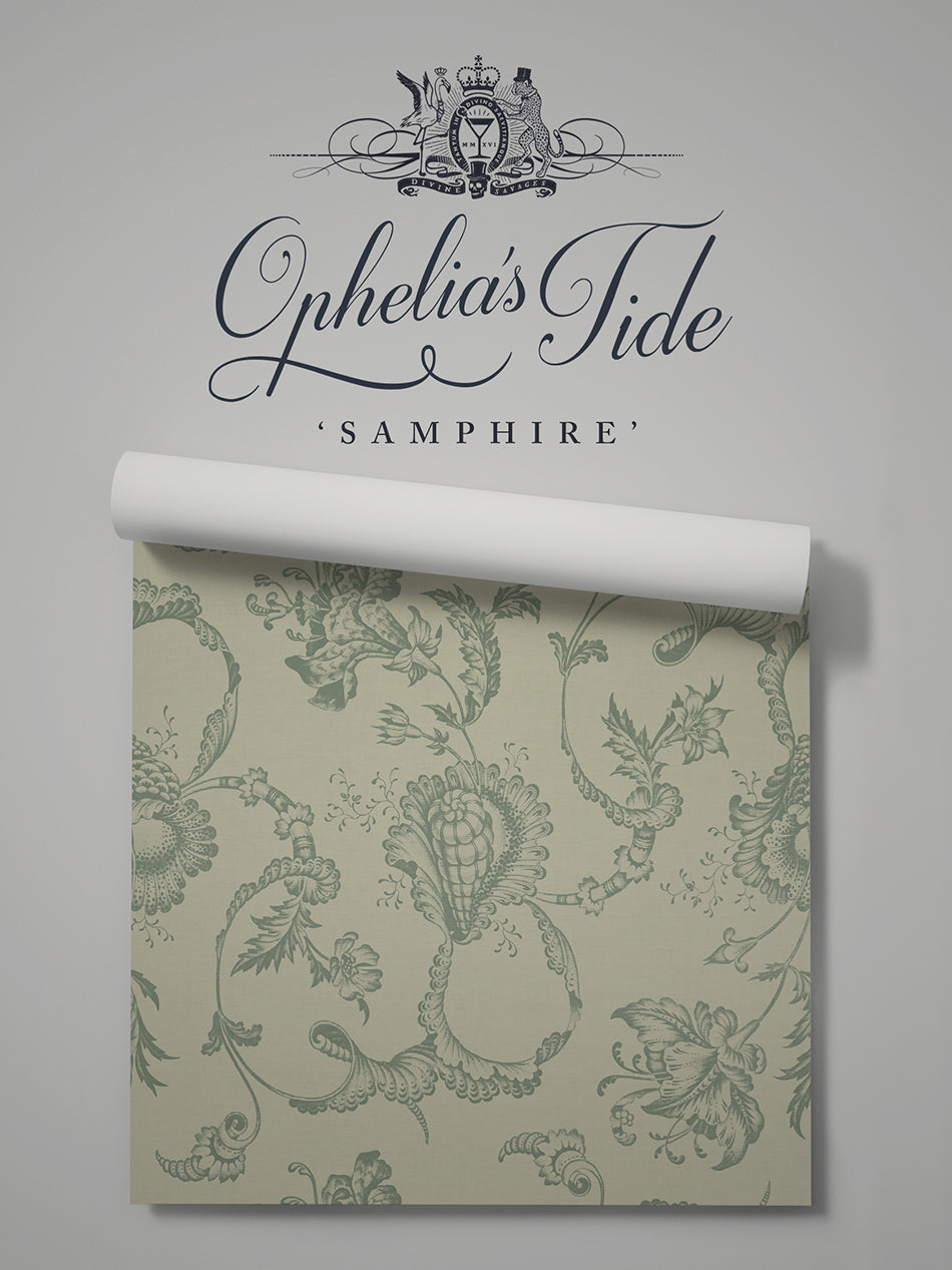 Ophelia's Tide Wallpaper Sample