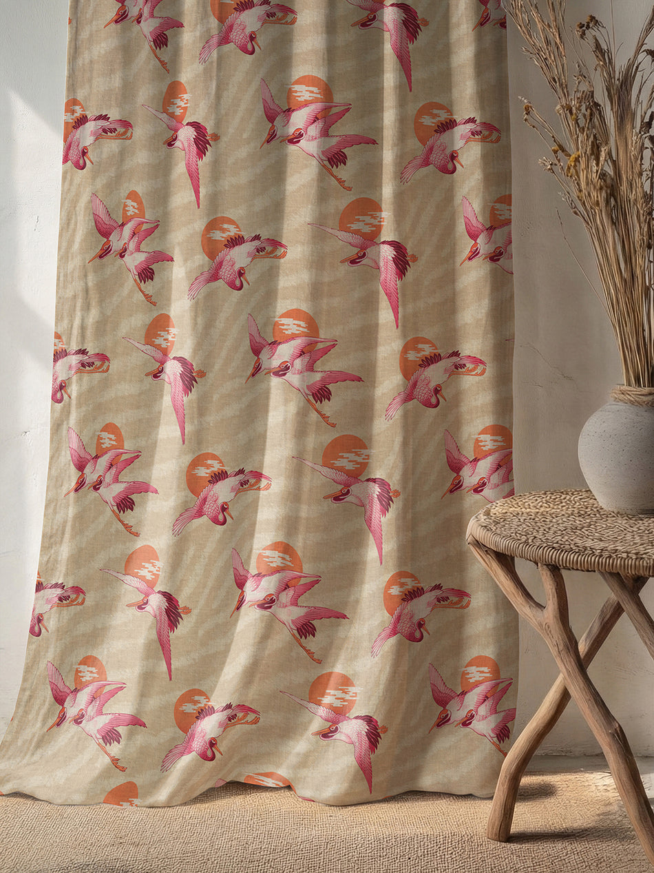 Sunset Dreams Linen Sample