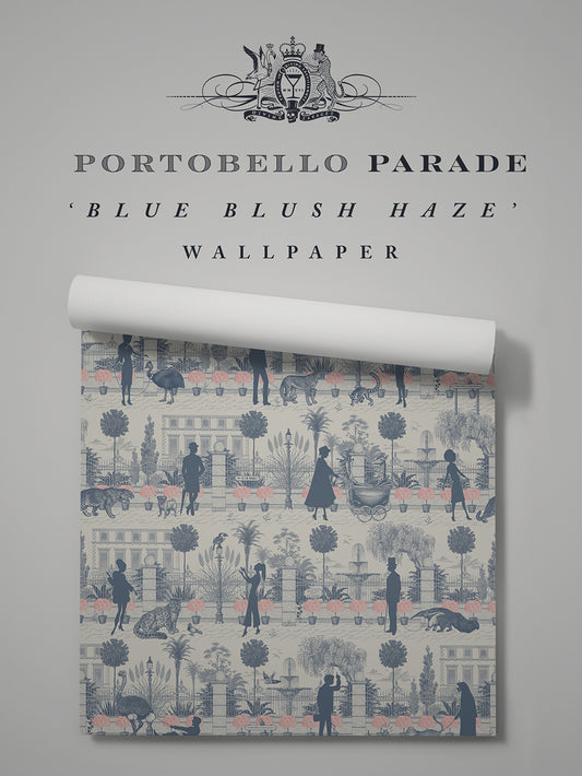 Portobello Parade Wallpaper Sample