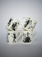 Load image into Gallery viewer, Safari Soirée Four Mug Gift Set