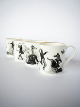 Load image into Gallery viewer, Safari Soirée Four Mug Gift Set