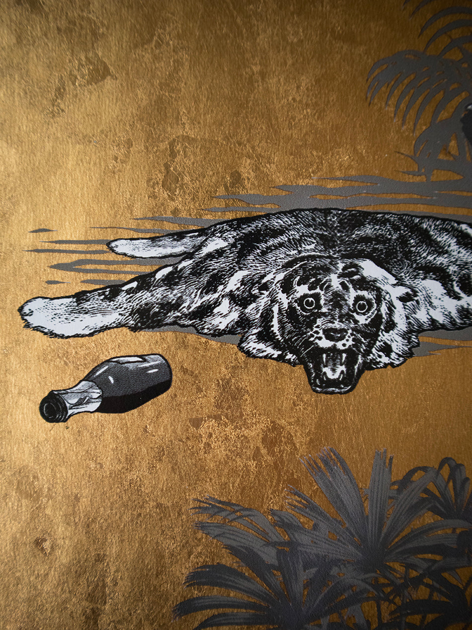 Safari Soiree Wallpaper Sample