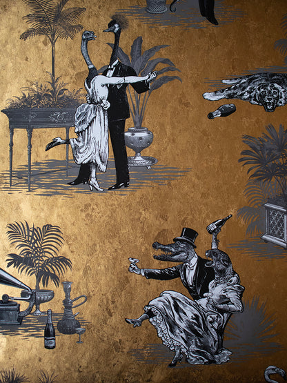Safari Soiree Wallpaper Sample