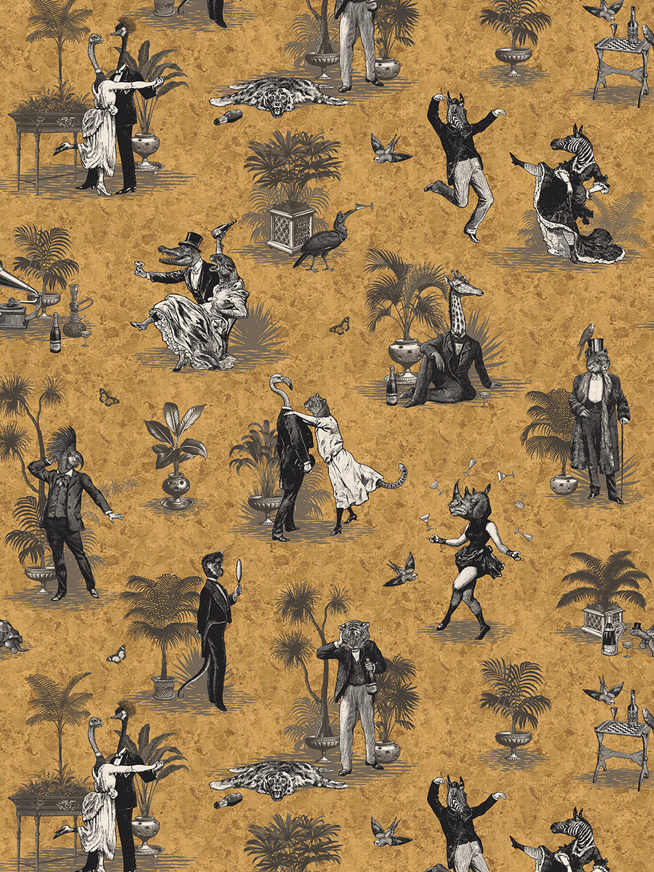 Safari Soiree Wallpaper Sample