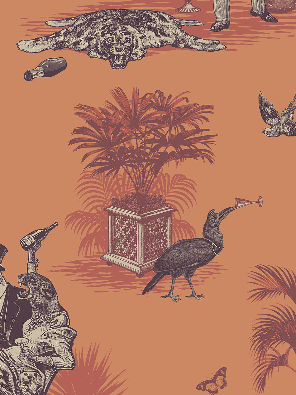 Safari Soiree Wallpaper Sample