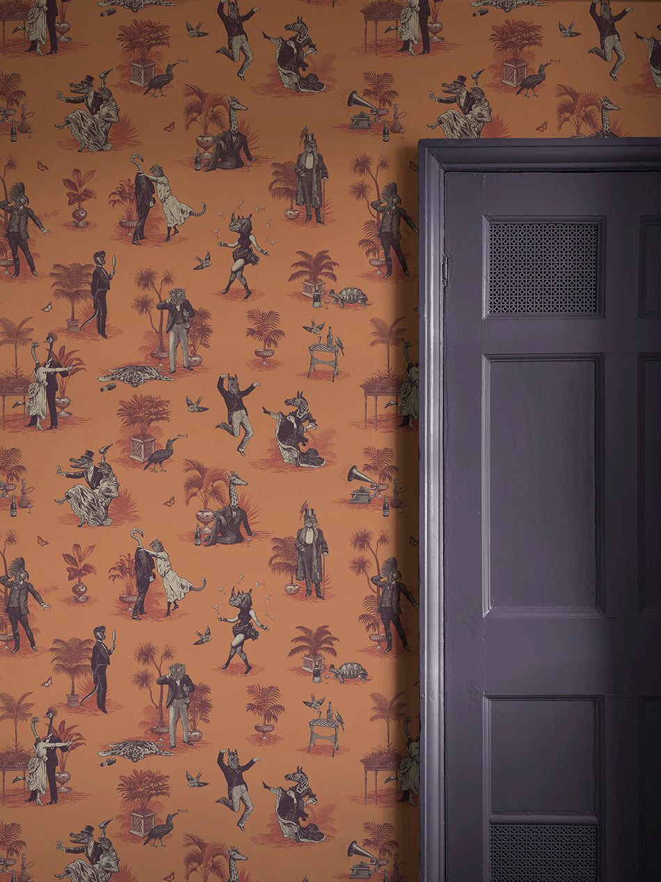 Safari Soiree Wallpaper Sample