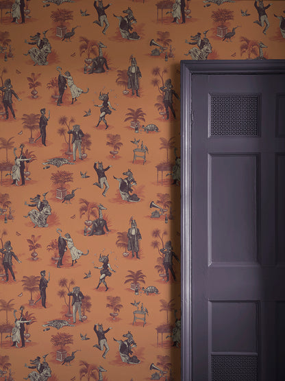 Safari Soiree Wallpaper Sample