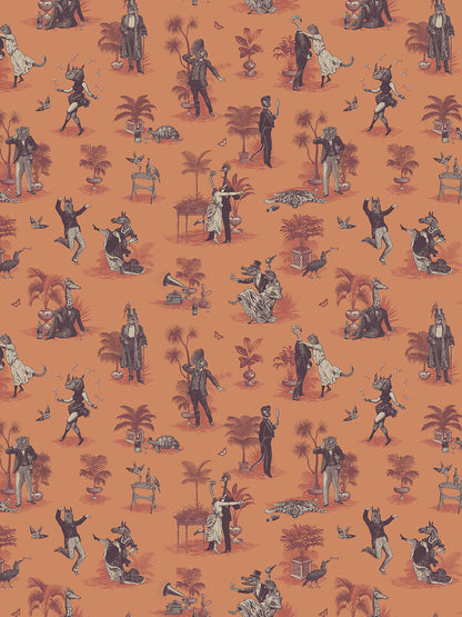 Safari Soiree Wallpaper Sample