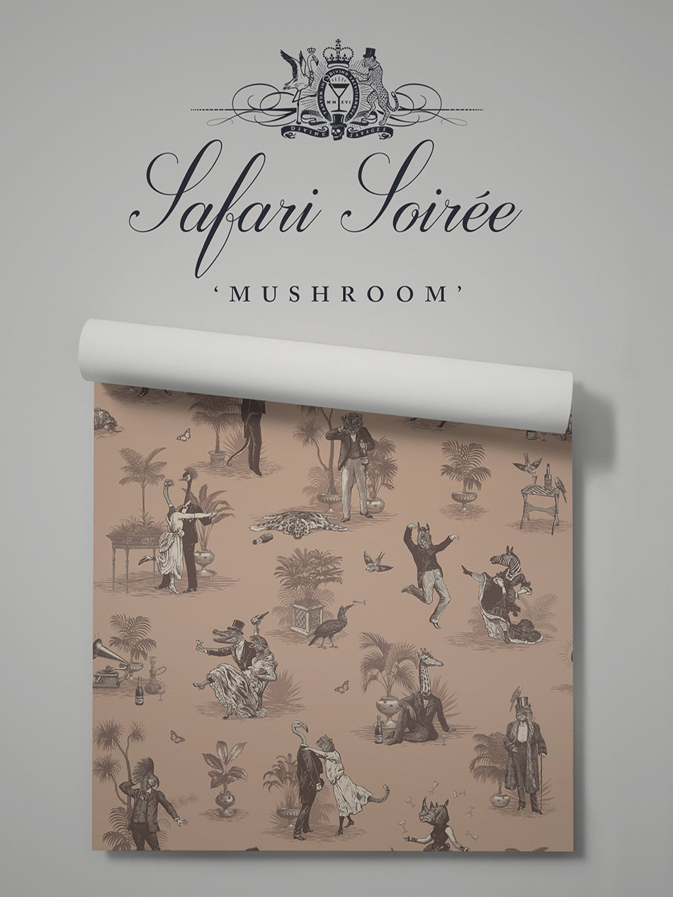 Safari Soiree Wallpaper Sample