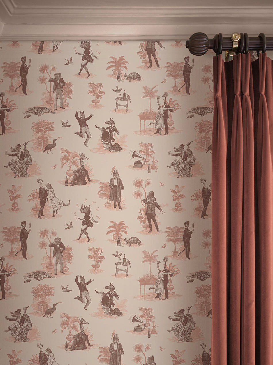 Safari Soiree Wallpaper Sample