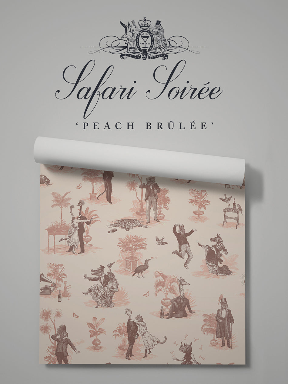 Safari Soiree Wallpaper Sample