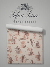 Safari Soiree Wallpaper Sample