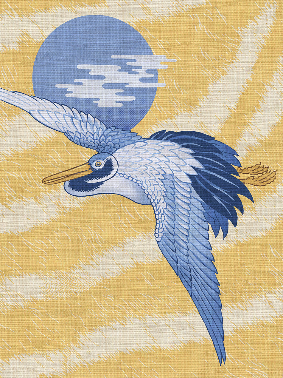 Sunset Dreams Grasscloth Wallpaper By The Metre