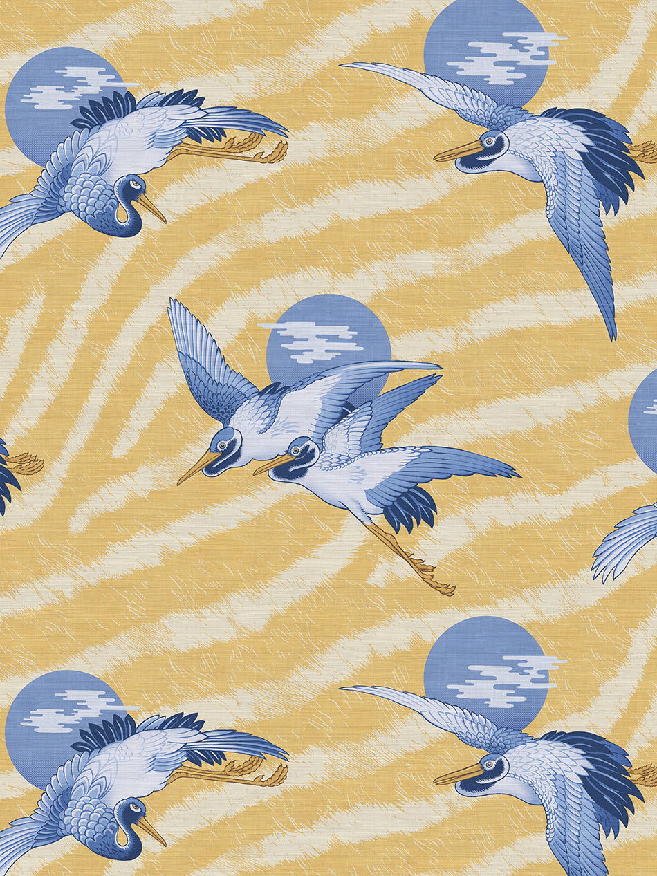 Sunset Dreams Grasscloth Wallpaper By The Metre