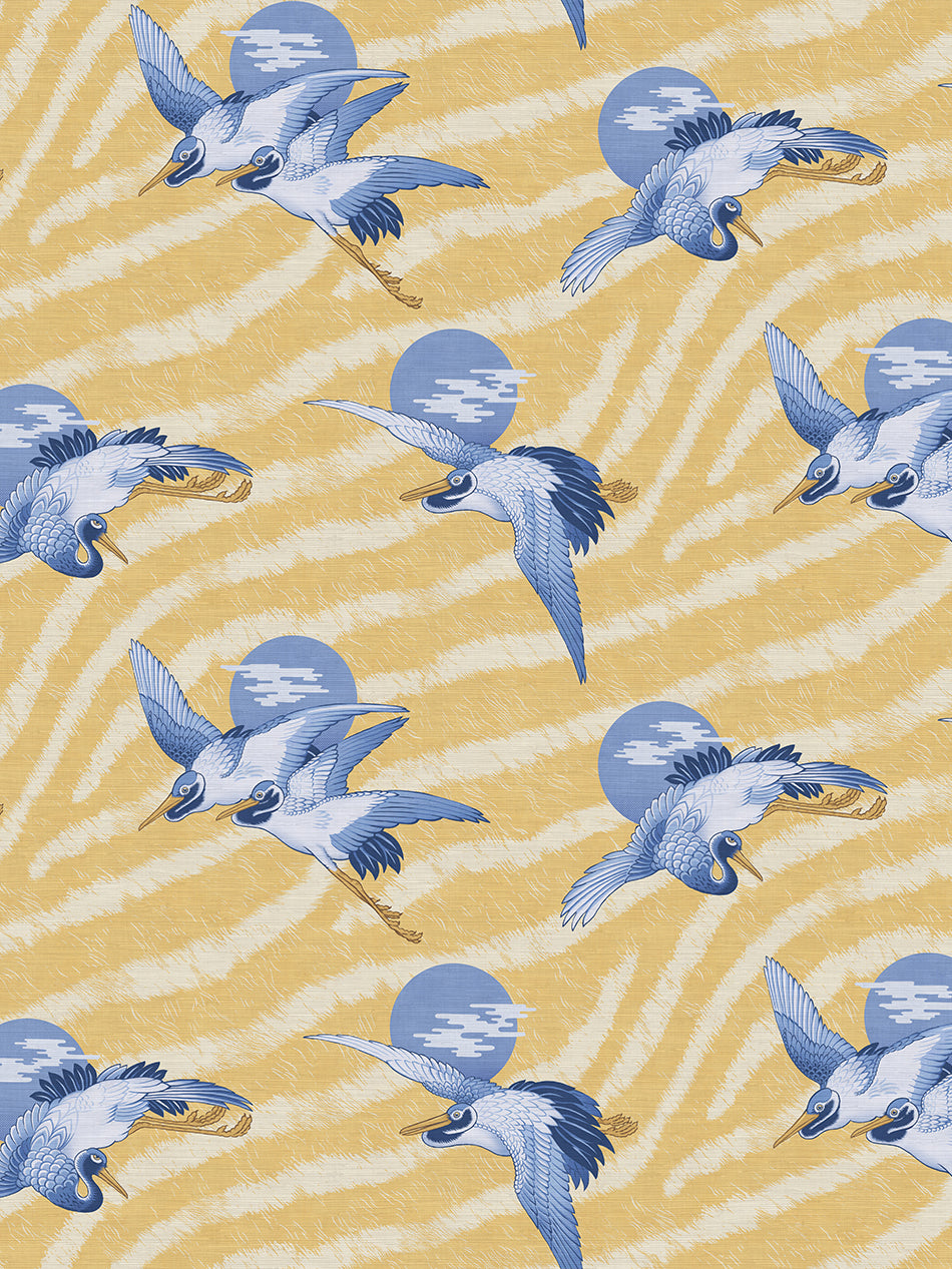 Sunset Dreams Grasscloth Wallpaper By The Metre